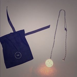 Tai Silver Plated Medallion Necklace